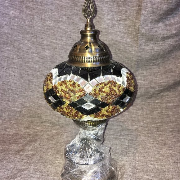 BOSPHORUS Turkish Moroccan Mosaic Lamp - Picture 2 of 7